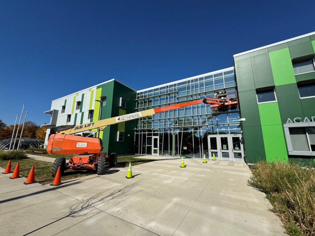 Bird Strike window film installed in Chicago by AAA Glass Tint for reducing bird strikes.